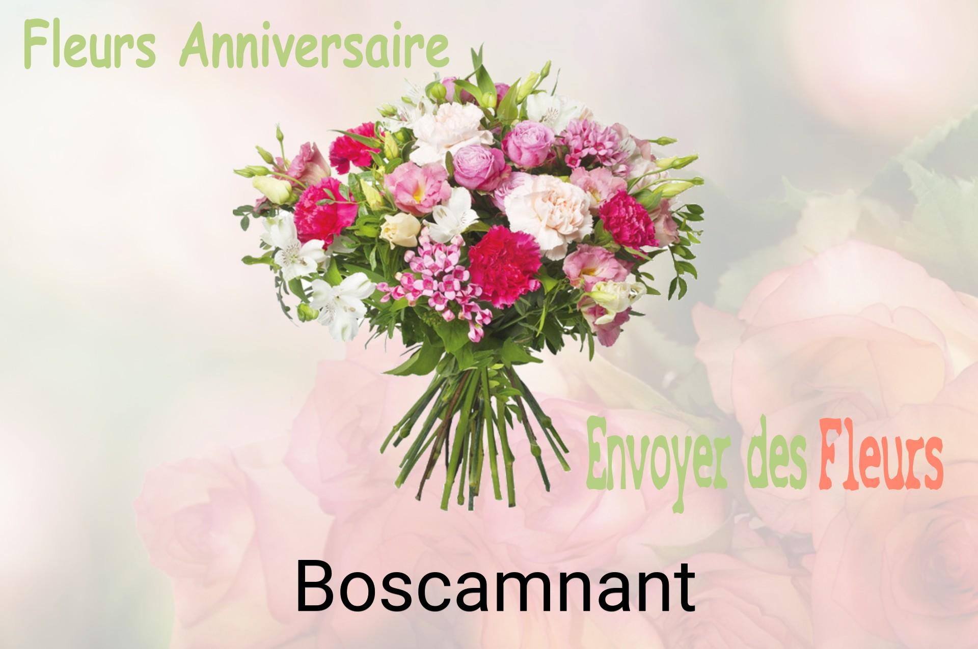 Bouquet de fleurs d’anniversaire livré à Boscamnant